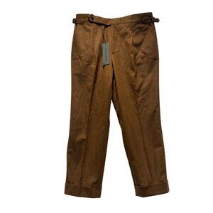 Size 34 Spier & Mackay Mens Flannel Ochre Trousers NEW!
